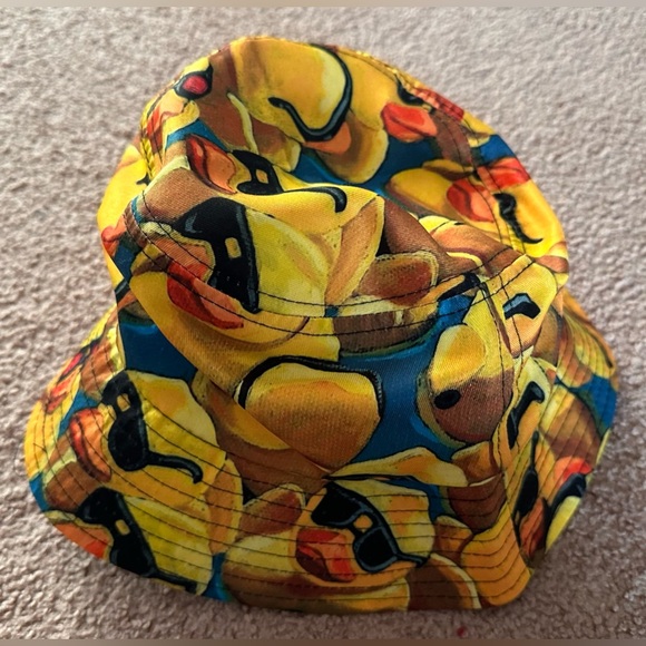 Unisex Rubber Duck Bucket Hat Fisherman Hat Beach Travel Sun Hat Outdoor Cap - Picture 6 of 12
